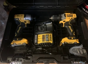 Dewalt DCK2110D2T 12V brushless compact impact drill driver combo set - Picture 1 of 4