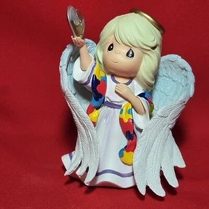 Precious Moments Angel of Kindness Heavenly Blessings Autism Awareness 2014 - Picture 1 of 12