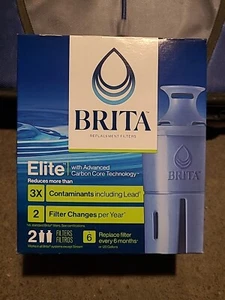 Paquete de 2 filtros de repuesto Brita Elite para jarras y dispensadores Brita - Imagen 1 de 4