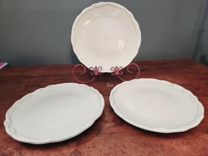 Tracy Porter The Octavia Hill Collection 11" Dinner Plates Set of 4 CREAM - Picture 1 of 4