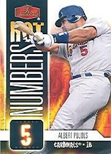 2006 Flair Showcase Hot Numbers Baseball Card Pick