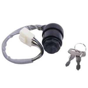 Ignition Switch with 2 Keys For 07-20 Kawasaki Mule 600 610 4000 4010 27005-0011 - Picture 1 of 6