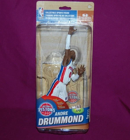 DETROIT PISTONS ANDRE DRUMMOND #0 NBA BASKETBALL SERIES 25 ACTION FIGURE Cover