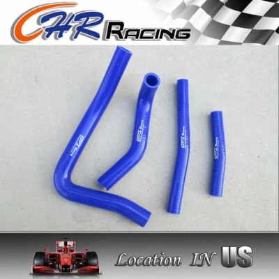 BLUE silicone radiator hose for Suzuki RM250 RM 250 1996-2000 1997 1998 199 00 - Imagem 1 de 2