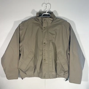 Vintage Woolrich Classics Herren XL Beige Gore Tex Kapuze Regen Mantel Jacke - Bild 1 von 10