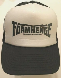 Gorra de malla Foamhenge Karbach Brewing adulto unisex negra camionero talla única nueva - Imagen 1 de 2