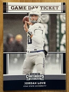 2020🔥Panini Contenders Draft Picks Game Day Ticket 🔥Jordan Love🔥 RC #22 - Picture 1 of 2