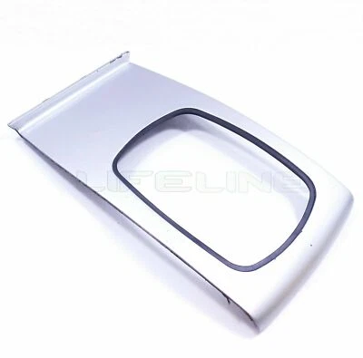 Audi A6 C5 2002-2004 consola central palanca de cambios bisel gris moldura automática OEM Foto 1 de 4