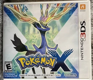 Nintendo 3DS Pokemon X with Case - Picture 1 of 4