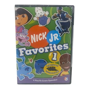 Nick Jr Favorites 1 DVD - 6 épisodes Play to Learn Dora Blues Clues Lazytown Max - Photo 1/7