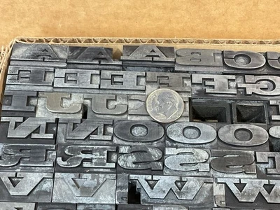 36 Pt Egyptian Expanded / Letterpress Font - Image 1 of 4