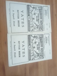 Tranmere Rovers V Gillingham, Mansfield Division 4 Programmes 1961/62 - Picture 1 of 4
