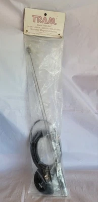 Tram 1094BNC Scanner Magnet Mount Antenna Kit 30-950MHz with BNC Male Connector - Image 1 of 4