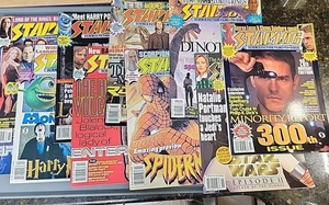 LOT 10 STARLOG MAGAZINES 211-220 Star Trek Voyager, Babylon 5, Batman Forever - Picture 1 of 5