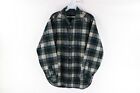Vintage 70S Pendleton Mens Medium Wool Checkered Plaid Collared Board Shirt Usa