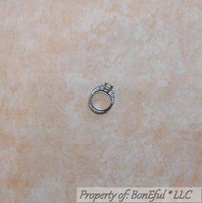 BonEful Fabric FQ Cotton Quilt Tan Cream Brown Calico Natural Blender Print SALE - Image 1 of 4