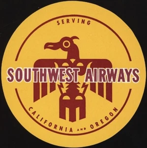 U.S., 1950s. Southwest Airways Luggage Label - Picture 1 of 1