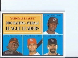 N.L. Batting Leaders 2010 Topps Heritage - Picture 1 of 1