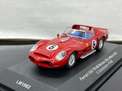 IXO LM1962 FERRARI 330 TRI WINNER LEMANS 1962 OLIVIER GENDEBIEN & PHIL HILL 1:43 - Image 1 of 4