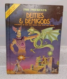 1980 TSR presenta divinità e semidei Cyclopedia Advanced D&D 2013 0-935696-22-9 - Foto 1 di 18