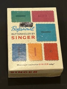 Singer Professional Buttonholer Slant-Needle Zig-Zag Machine 20 templates 381116 - Picture 1 of 7