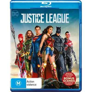 JUSTICE LEAGUE BLU-RAY, 2018 RELEASE, NEW & SEALED, FREE POST - Imagen 1 de 1