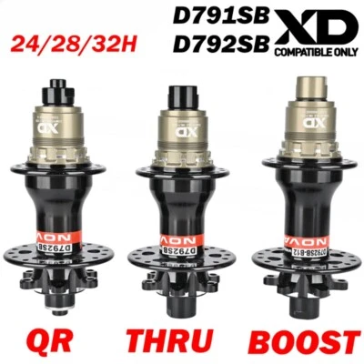 Novatec D791/D792SB MS XD Mountain Road Bike Rear Hubs Micro Spline 26/27.5/29er - Image 1 of 4