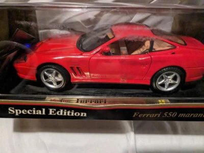 Maisto !:18 Diecast 1996 Ferrari 550 maranello, Special Edition, Red - Image 1 of 3