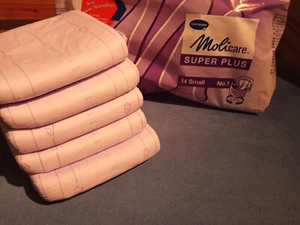 alte Molicare SUPER plus - Saugstarke Windeln mit Folie - * rar * - Bild 1 von 5