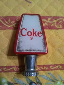 1960 Coca Cola Coke Tombstone Cornelius Dispenser Soda Fountain Tap Handle Pull - Picture 1 of 3