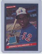 2001 Donruss Rookie Reprints /1986 Andres Galarraga #RR10