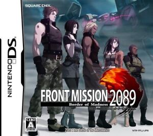 Nintendo DS Front Mission 2089 Border of Madness Square Enix Game from Japan