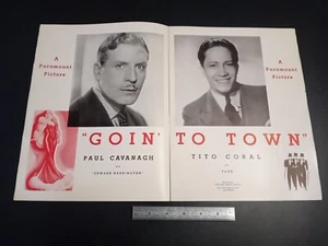 HReporter 5 2 1935 Goin' to Town Tito Coral Paul Cavanagh Gilbert Emery Mae West - Picture 1 of 5