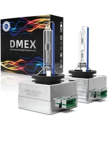DMEX D3S HID Headlight Bulbs Xenon 6000K Cool White 35W Replacement 66340 42403 - Picture 1 of 6