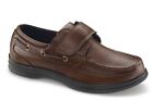Nwob Apex Men's Size 9.5 Xwide Comfort/Theraputic Leather Upper Boat Shoe A2100m
