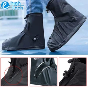 Reutilizable Zapatos de Lluvia Fundas Antideslizantes Impermeable Botas de Ciclismo Sobrezapatos Protector - Imagen 1 de 12