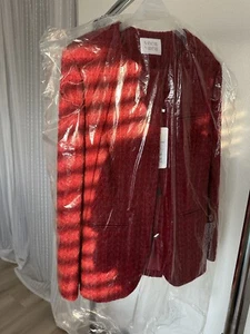 VOCAVACA Red Tweed Single Jacket - Picture 1 of 15