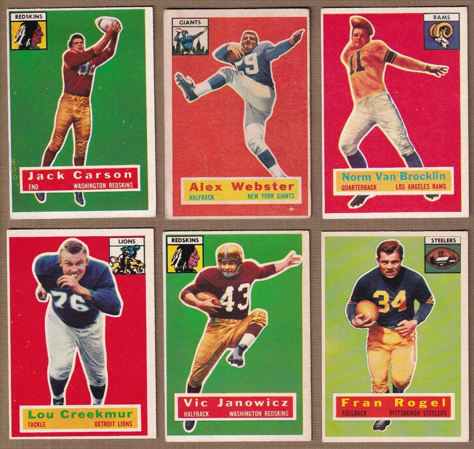 1956 Topps Football * You Pick * Conditions Listed - Image 1 of 1