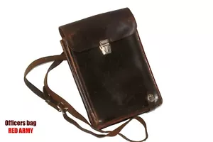 BOLSO Original Soviético Bolso de Campo Oficial Estuche Mapa Piloto Militar Uniforme URSS - Imagen 1 de 6