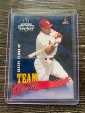 2003 Donruss Champions Team Colors Albert Pujols #TC-19 St. Louis Cardinals