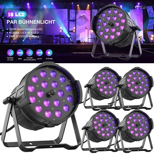 324W RGBWA+UV LED Par Luz Zoom 6 en 1 Disco Escenario DJ DMX Luz de Lavado Fiesta Show - Imagen 1 de 17