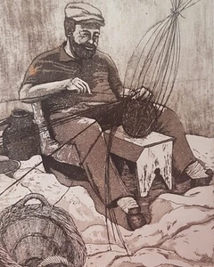 Original Signed Etching By Cornwall artist June Hicks - Picture 1 of 7