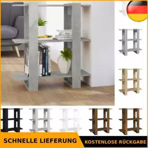 Bücherregal Raumteiler 80x30x87cm Standregal Regal mehrere Auswahl vidaXL - Bild 1 von 97
