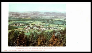 1902 Bethlehem From Mt Agassiz White Mountains NH Undivided Postcard - Picture 1 of 2