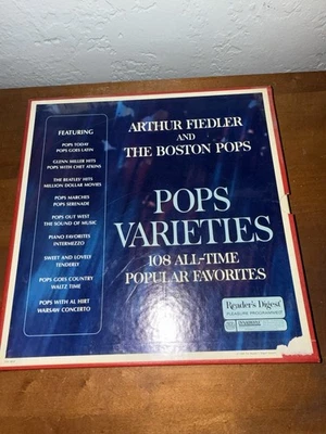 Pops Festival The Best of Arthur Fiedler & The Boston Pops 10 LP Vinyl Box Set Foto 1 de 4