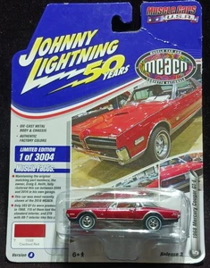 JOHNNY LIGHTNING: "1968 Mercury Cougar GT-E" 50 Years 1:64 NIP- 2019 - Picture 1 of 4