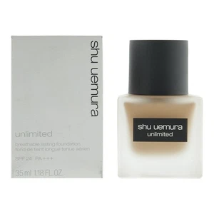 Shu Uemura Unlimited SPF 24 / PA +++ 734 Rich Beige Foundation 35ml - Picture 1 of 1