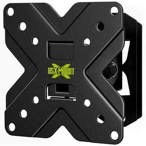 Small TV Wall Mount Monitor Bracket | RV TV Mount | with Swivel and Tilt VESA... - Picture 1 of 6