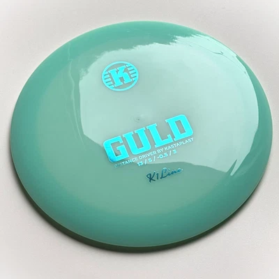 Kastaplast K1 First Run Guld, Teal Stamp, 170g, New - Image 1 of 2