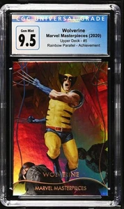 2020 Marvel Masterpieces - Wolverine #5 Rainbow Parallel Achievement - CGC 9.5 - Bild 1 von 2